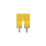 Weidmüller Z-series, Accessories, Cross-connector, For the terminals, No. of poles: 2 ZQV 2.5/2 1608860000-60 žlutá 60 ks