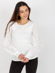 Dámská halenka TW BZ OB 046.62P bílá - FPrice ecri(krémová) XL
