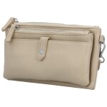 Stylová malá crossbody kabelka Perlla new, béžová