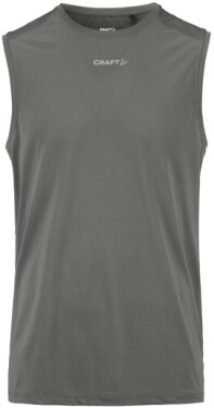Craft ADV Essence SL TEE 2 M 1914794-985000 Šedá - Běžecké tričko CRAFT ADV Essence SL 2 - šedá Velikost textilu: XL