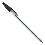 50 x Kuličkové pero BIC Cristal, černé, stopa 0.7mm