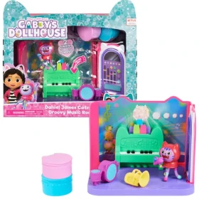 SPIN MASTER Gabby's Dollhouse Herní kulisa Groovy Music Room