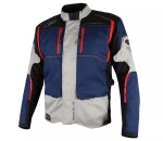 Bunda na moto Xrc Winkle 2.0 Wtp men adventure grey/black/blue/red - L / modrá