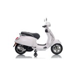 Mamido Dětský elektrický skútr Vespa ROMA bílý