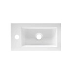 Nábytkové umývátko Naturel Verona 40x22 cm otvor pro baterii, bez přepadu VE4022 VE4022
