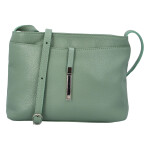 Dámská kožená kabelka Mirna, zelená