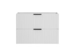 COMAD - Skříňka pod umyvadlo 80cm 2 zásuvky ADEL WHITE 5907611654927
