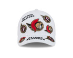 New Era Pánská kšiltovka Ottawa Senators NHL 9FORTY M-Crown A-Frame Trucker All Over