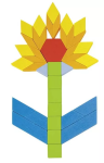 Goki Goki Skládací puzzle - geometrické tvary
