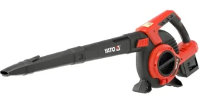 YATO YT-85173 / Aku zahradní fukar a vysavač / 2x18V / 270 km/h / 45L / bez aku (YT-85173)
