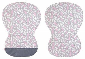 Emitex unipodložka Moby bavlna peříčka - růžová