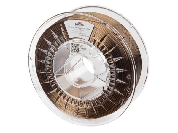 PLA Silk filament bronzový Cinnamon Bronze 1,75mm Spectrum 1kg