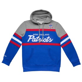 Mitchell & Ness Pánská mikina New England Patriots NFL Head Coach Throwback Football Hoodie Velikost: S