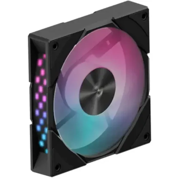 Deepcool CG580 černá / Ventilátor skříně / 120mm / RGB / PWM / 400-1300 RPM / bulk (R-EDF120-BKAPP86-G-1)