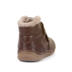 Dětské zimní boty Flexible PAIX UP WINTER Dark Brown, Froddo, G2110143-4, tmavě hnědá - 30