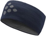 Běžecká čelenka CRAFT ADV Nordic Training Merino - modrá Velikost textilu: L-XL