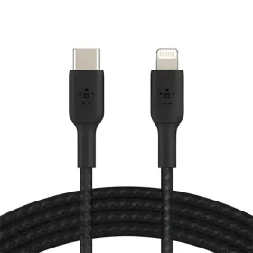 Belkin nabíjecí kabel Lightning - USB-C černá / Kabel / MFi certifikace / 2 m (CAA004BT2MBK)