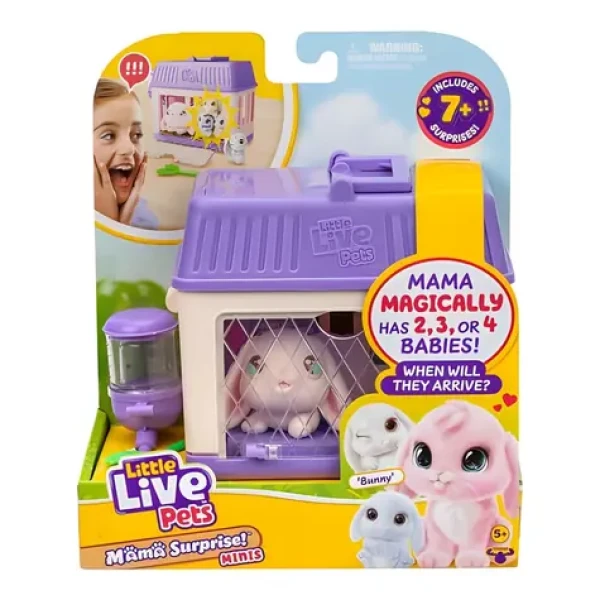 MOOSE TOYS Figurka Little Live Pets Mama Surprise Mini králík