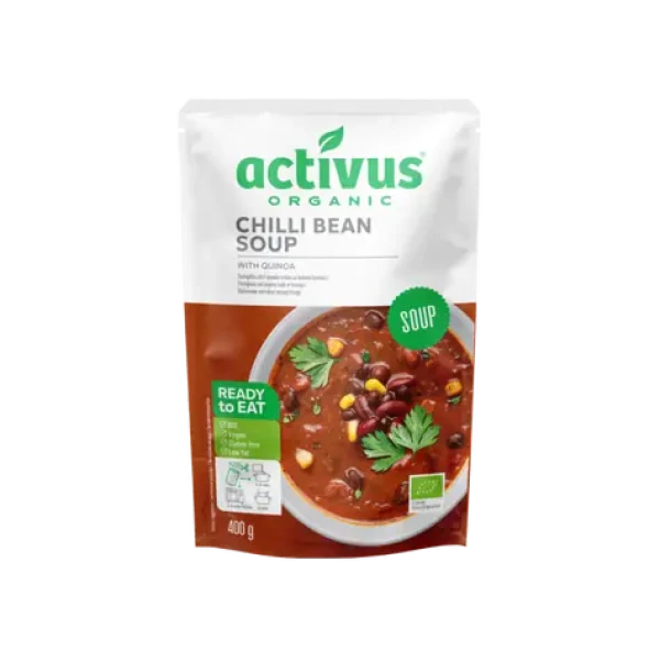 BIO Fazolová polévka s chilli a quinoou - Activus (400 g) (60907-1-400g)