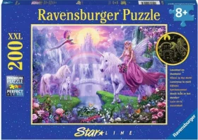 Ravensburger Svítící puzzle Magická noc jednorožců XXL