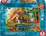 SCHMIDT Puzzle Vodní mlýn na podzim