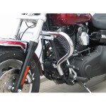 Opěrka s nosičem Fehling Harley Davidson Dyna Switchback (Fld) 2010- chromovaná