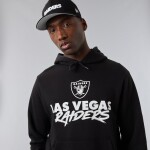 New Era Pánská mikina Las Vegas Raiders NFL Script Hoodie Velikost: S