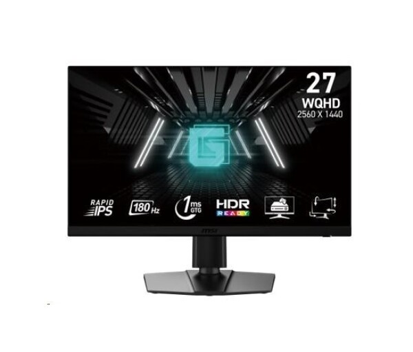 MSI LCD G272QPF E2, 27", 2560x1440, Rapid IPS, 180Hz, 1ms, VESA 100x100, Black EDF_2666431