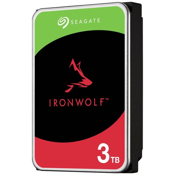 Seagate IronWolf 3TB / Interní / 3.5" / SATA III / 256 MB cache / 5400rpm (ST3000VN006)