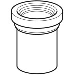 GEBERIT - Příslušenství Připojovací trubka s manžetou, d 110 mm 152.435.16.1