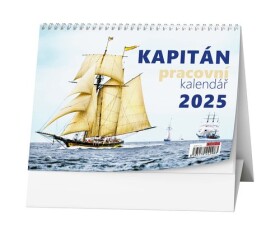 Kalendář Kapitán 2025 stolní kalendář