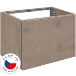 CERANO - Koupelnová skříňka pod umyvadlo Adele - TIP-ON otevírání - dub Cannolo Cremona - 60x40x44,8 CER-160765