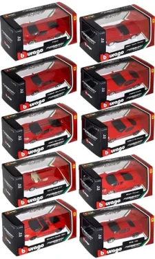 BBURAGO Auto Ferrari RACE+PLAY