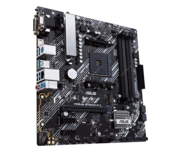 ASUS MB Sc AM4 PRIME B450M-A II, AMD B450, 4xDDR4, 1xHDMI, 1xDVI, 1xVGA, mATX EDF_431179