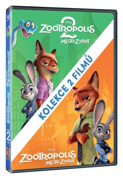 Zootropolis: Město zvířat kolekce 1.+2. kolekce 2DVD