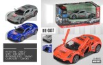 Auto kovové závodní na zpětné natažení 12 cm