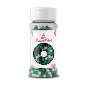 Cukrové perly SweetArt Football mix 5 mm (80 g)