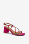 Sandály na podpatku model 198795 Step in style 38