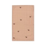 Konges Sløjd Doplňky pro panenku z organické bavlny Cherry Blush – set 3 ks, růžová barva, textil