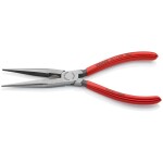 Knipex 38 91 200 pro elektroniku a jemnou mechaniku ploché jehlové kleště 45° zahnuté vanadová elektrikářská ocel 200 mm