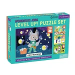 Mudpuppy puzzle: Level Up! Podivuhodná zaměstnání 4v1