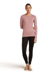 Dámské merino tričko s dlouhým rukávem ICEBREAKER Wmns 200 Oasis LS Crewe, Summit/Blush/S velikost: S