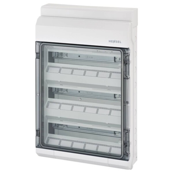 Hensel KV 9354 prázdná skříň pro rozvaděč 630 x 403 x 129 PS šedobílá (RAL 7035) 1 ks