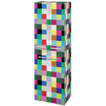 Dřevojas - Vysoká skříň s košem na prádlo DOS SVD3K 50 - Individuální odstín dle RAL/NCS / Úchytka T03 / Individuální odstín dle RAL/NCS 154011C