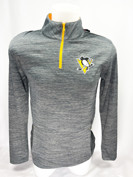 Fanatics Pánská Mikina Pittsburgh Penguins Quarter Zip Velikost: