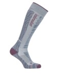 ICEBREAKER Wmns Merino Ski+ Medium OTC Mountain Contour, Zinc Blue/Grey Plum/Dawn (vzorek) velikost: M