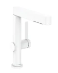 Hansgrohe Finoris - Umyvadlová baterie 230 | s výpustí Push-Open a výsuvnou sprškou | EcoSmart | matná bílá (76063700)