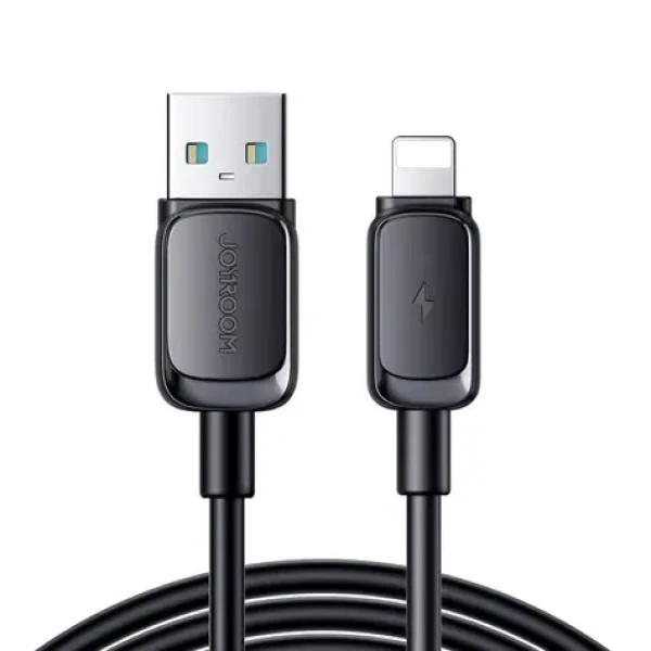 Joyroom S-AL012A14 Nabíjecí kabel USB-A (M) - Lightning (M) 2.4A 1.2m černá (S-AL012A14 1.2m-Blac)