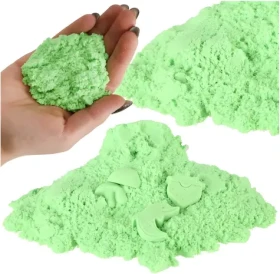 KIK Zelený kinetický písek 1kg