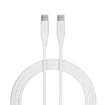Allity AUC-02 Datový kabel USB-C/USB-C 1m 100W bílá (DATUSBC100WALLWH)